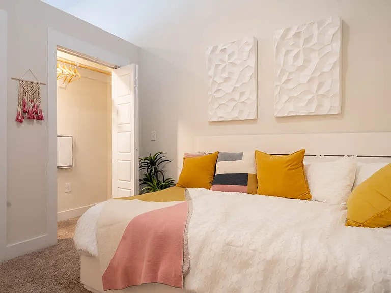 Carpeted Bedroom