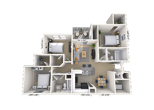 Floor plan 32A