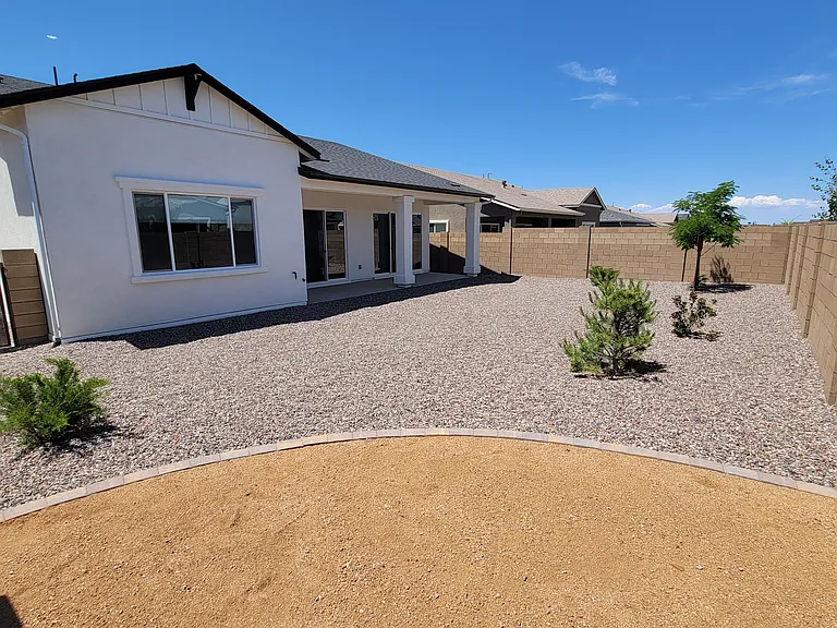 Garden Area in Backyard