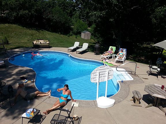 25,000 gal Inground pool