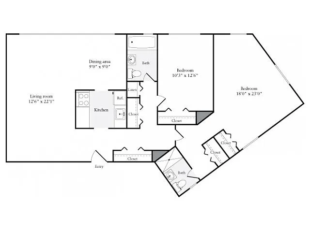 Floor plan 1050
