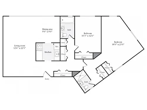 Floor plan 1050