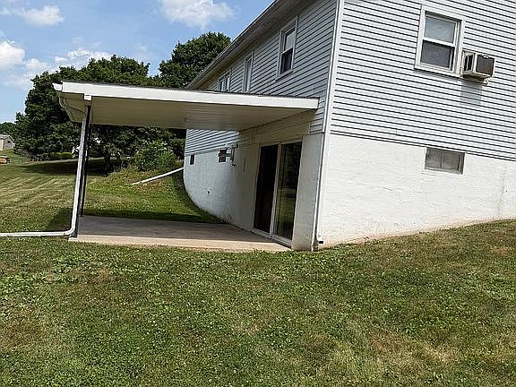 Backyard patio