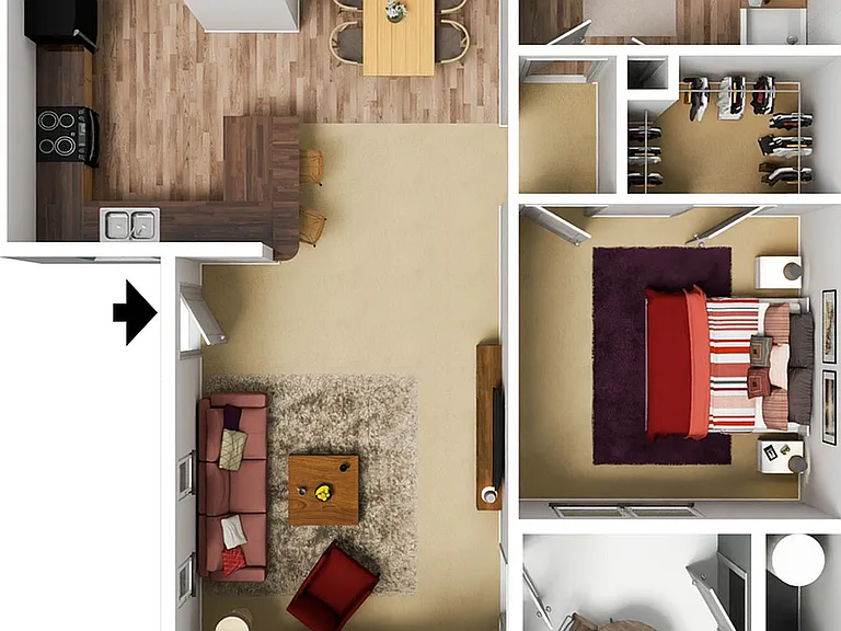 A1 one bedroom A1 one bedroom