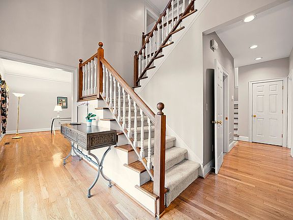 Front stairs and hall