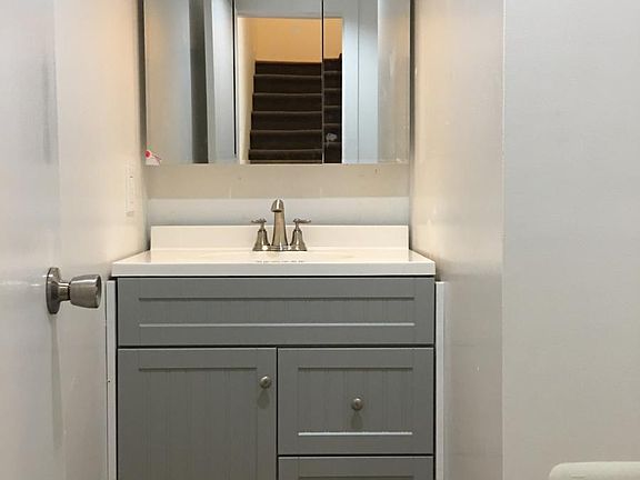 Brand new half bathroom