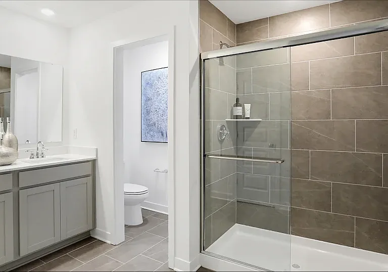 Master Bathroom with Walk in Closet