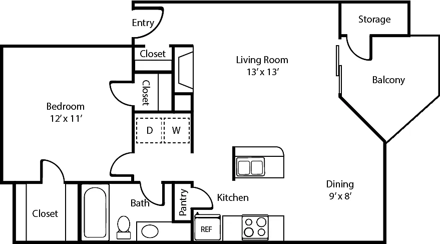 Floor plan PLA - A2