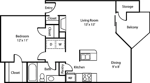 Floor plan PLA - A2