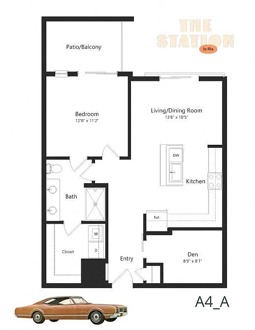 Floor plan A4-A