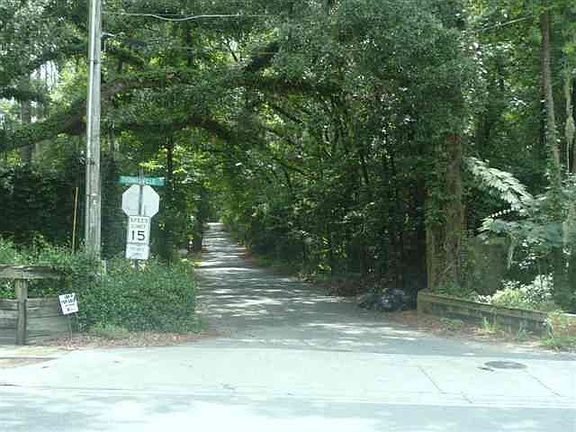 Charming tree-lined street 