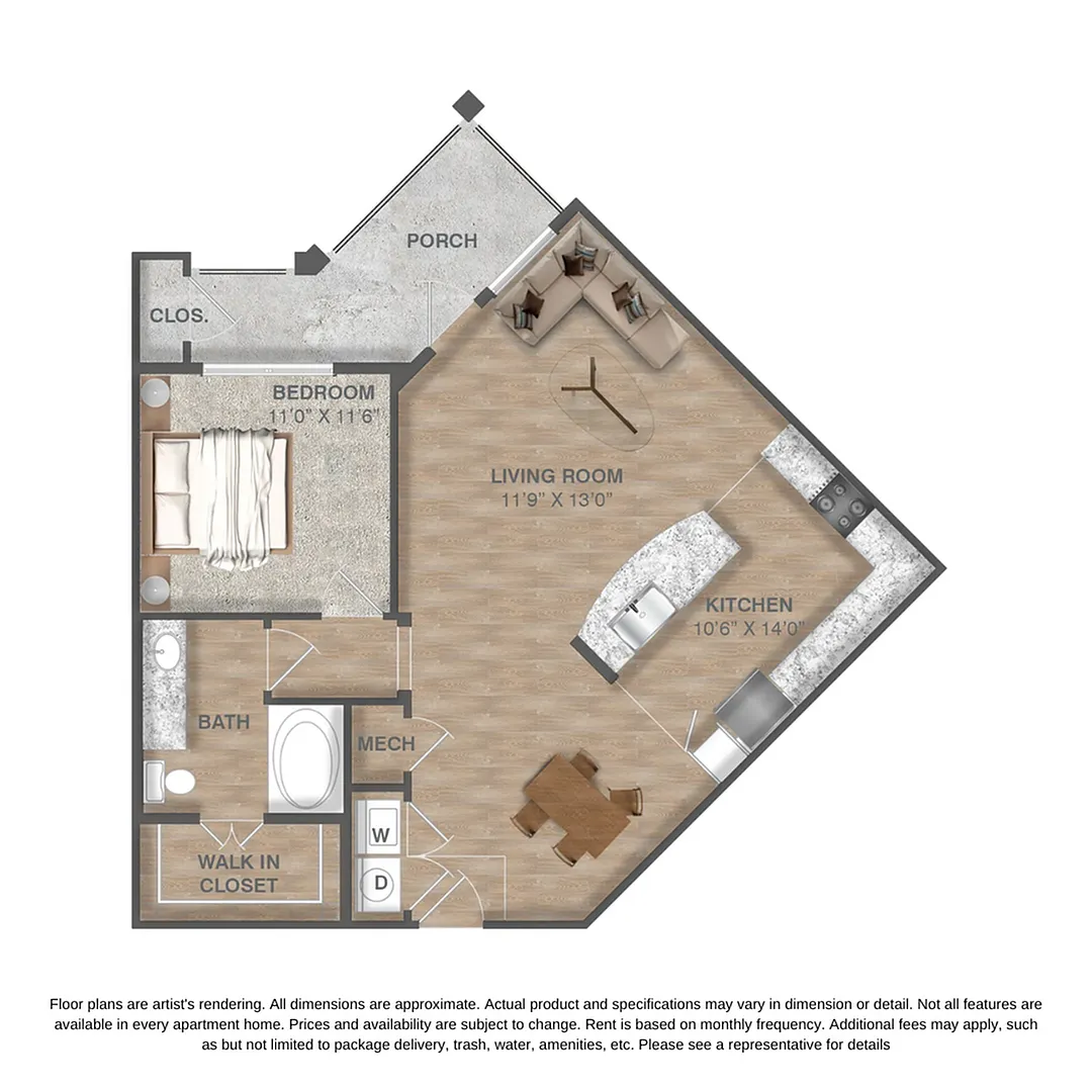 Floor plan Bass Harbor