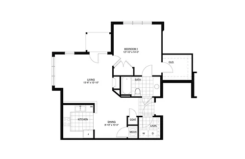 Floor plan Willow