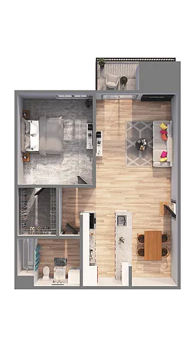 Floor plan A1