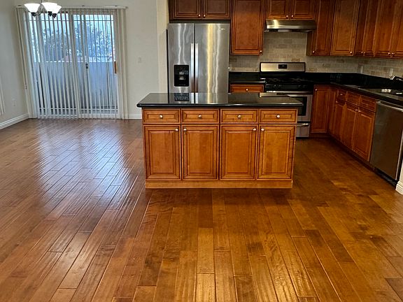 Apt. 301 Kitchen and dining room facing North (from living room)
