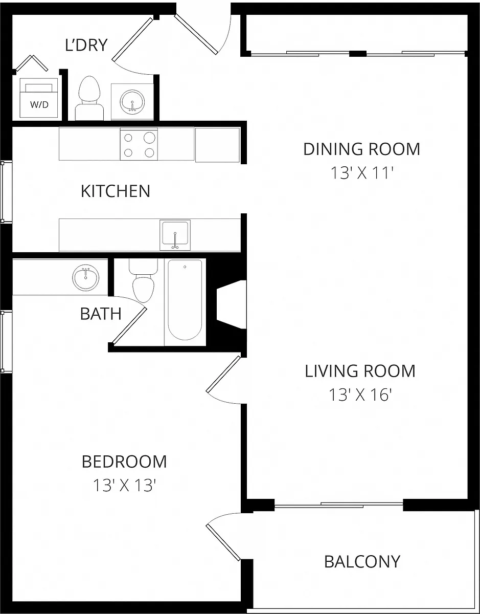 Floor plan Mallards Walk