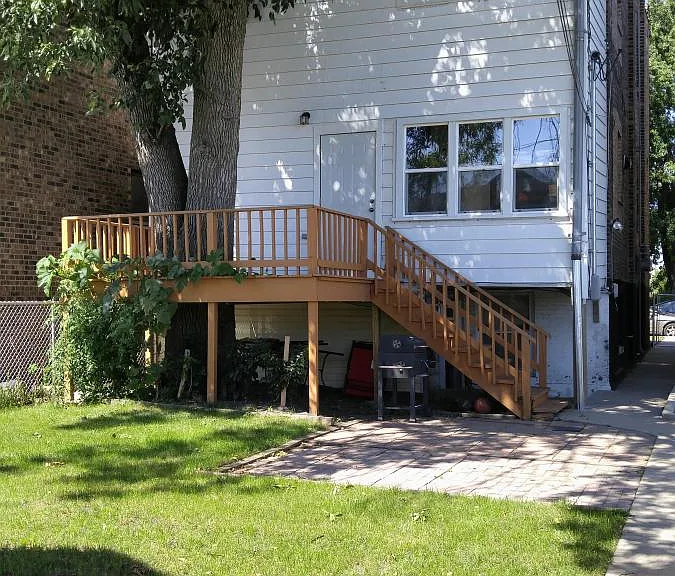 Yard and Deck Area