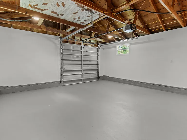 Oversized one car garage