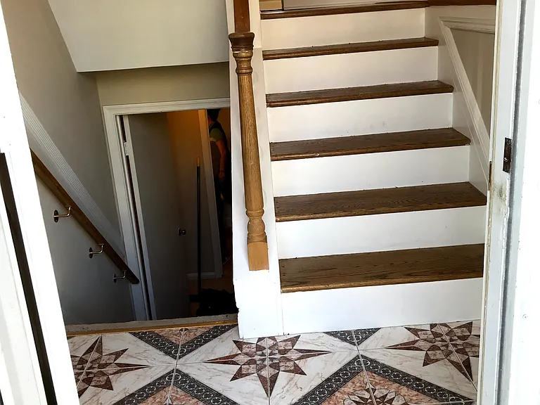 Stairs to lower level