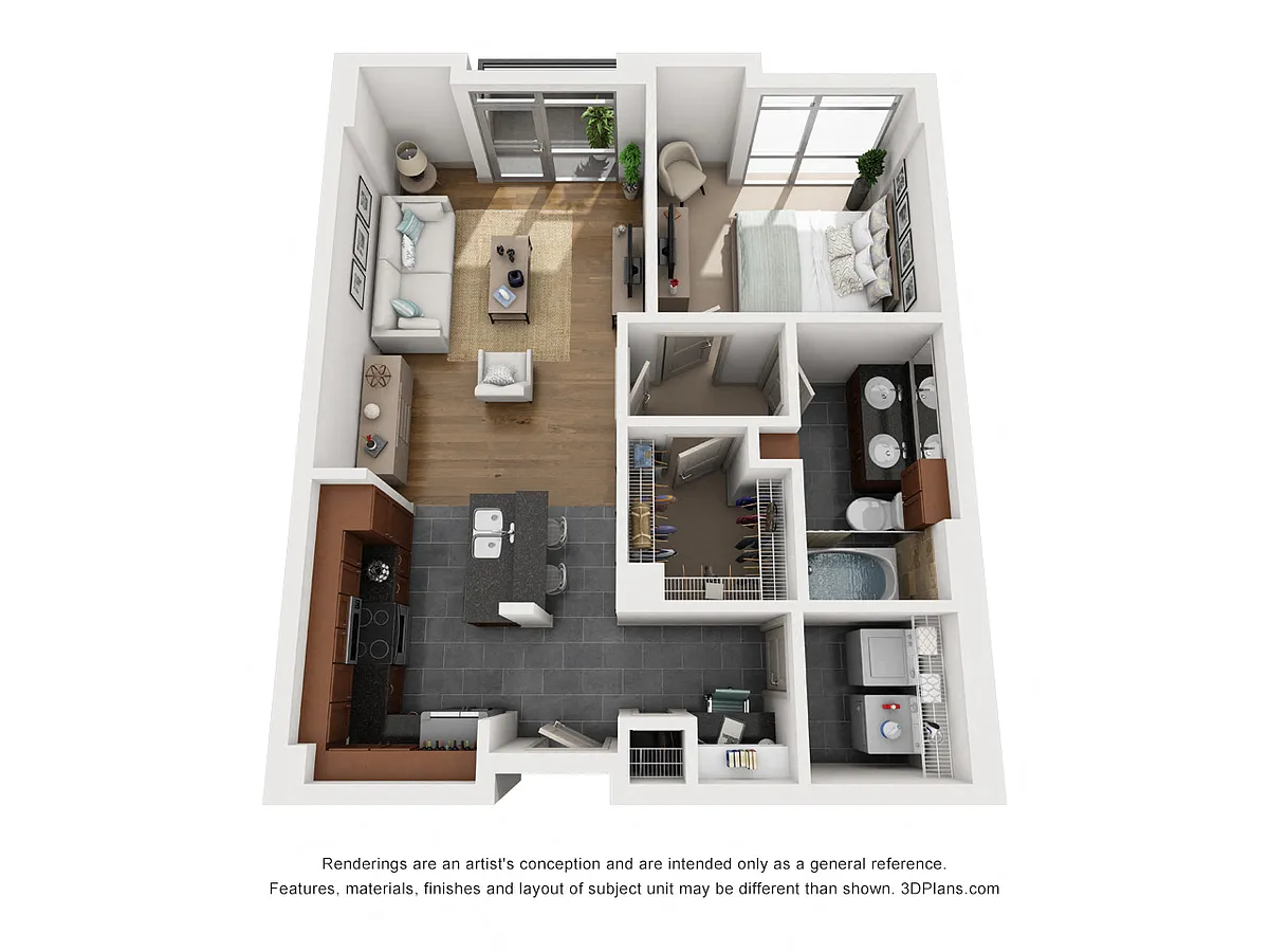 Floor plan A1Lc