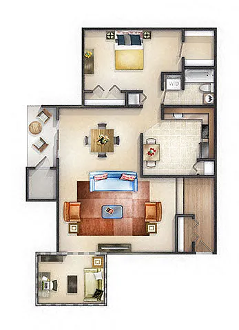 Floor plan The Baltimore