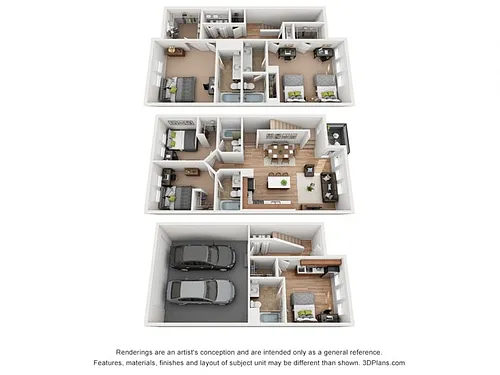 Floor plan 5BR/5BA - B1