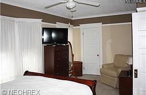 Full sized Master Bedroom with walk-in closet