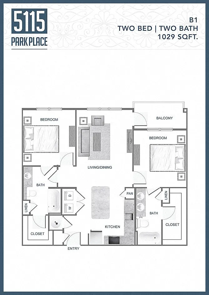 Floor plan B1