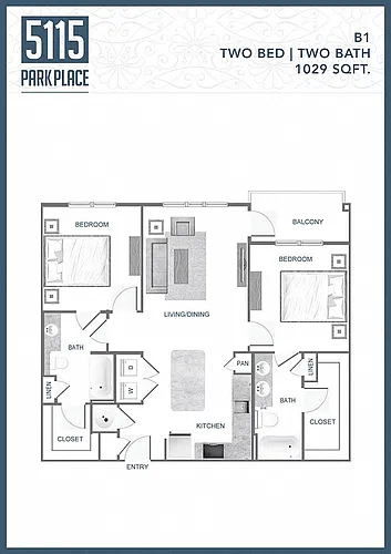 Floor plan B1