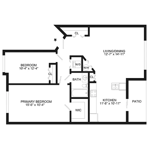 Floor plan Sanctuary