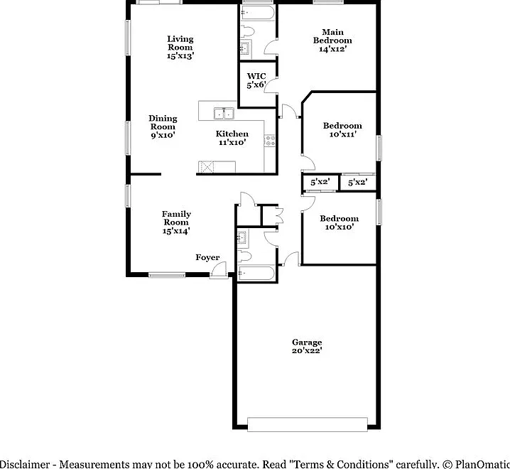 3 bed, 2.0 bath, 1330 sqft, $2,085 — Photo 2