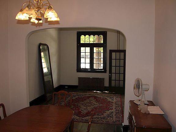 Dining room to living room and front