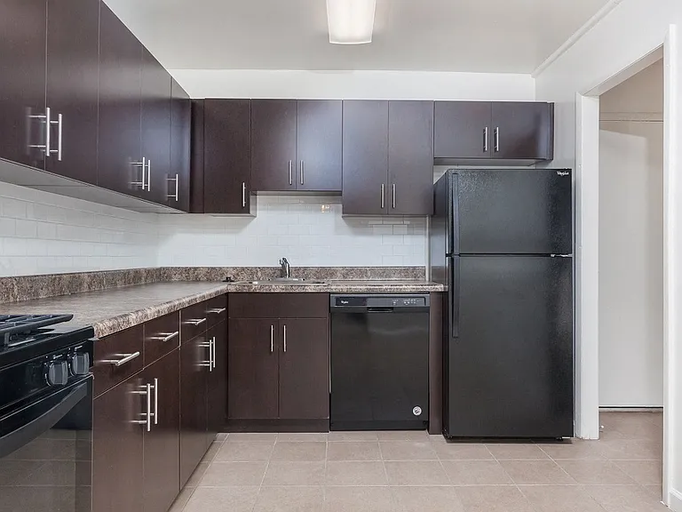 PREMIER upgraded kitchen space with all-black appliances