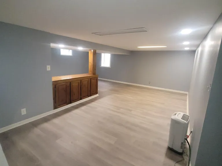 FINISHED BASEMENT WITH EGRESS WINDOW