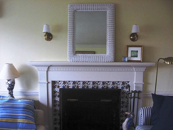 Charming Fireplace in Living Room