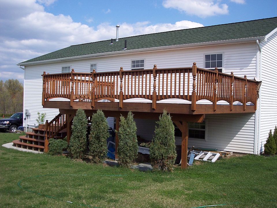 deck in back