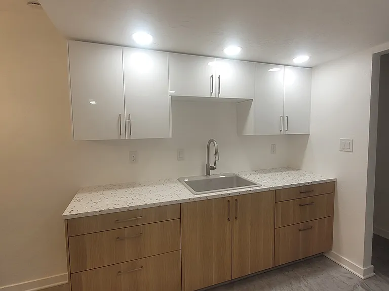 Brand new kitchen cabinets, sink and fixtures!