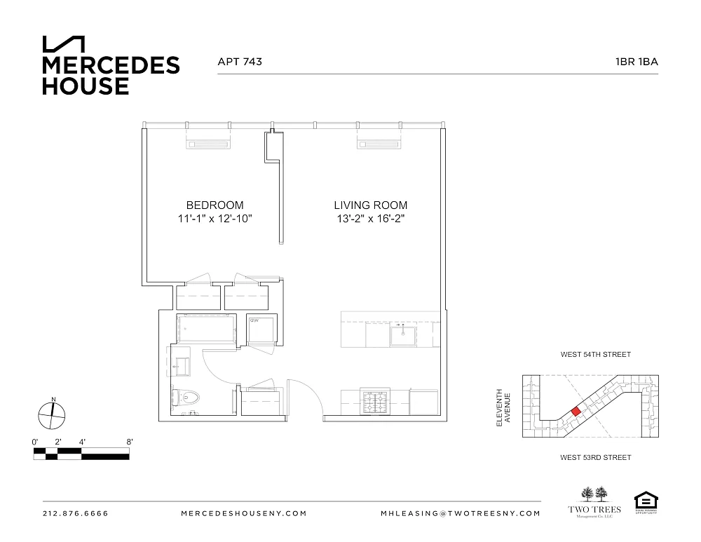 Building Photo - 550 W 54th St #743