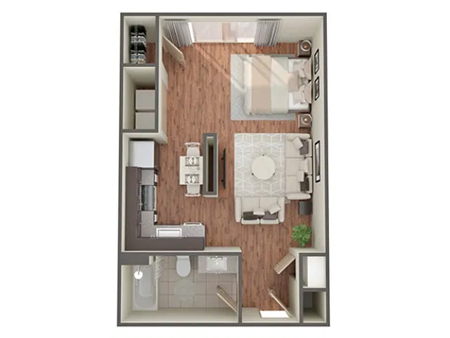 Floor plan Purbeck