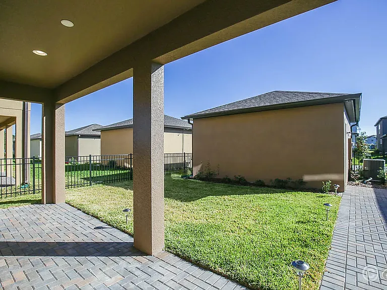 Back patio