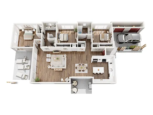 Floor plan Pua Kala