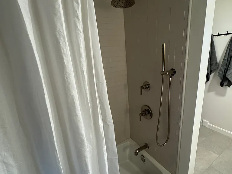 New primary bathroom renovation