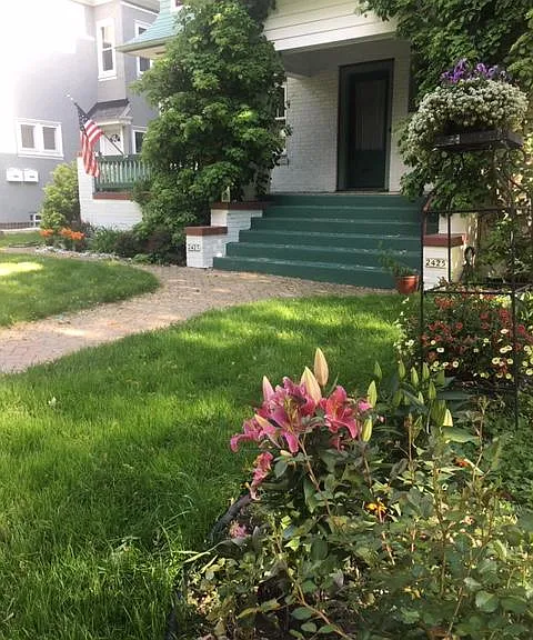 front steps