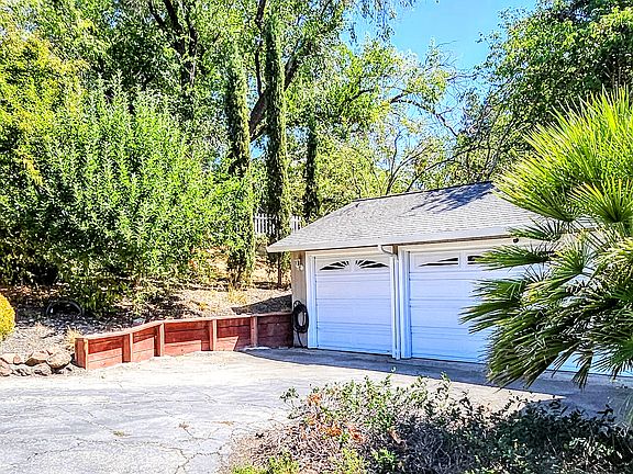 Garage and driveway