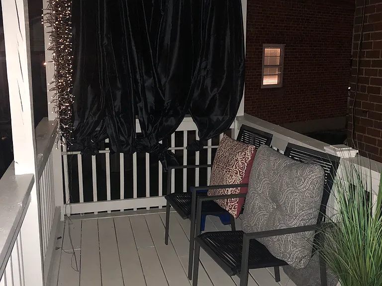 Back porch/deck (view from the main level back door)
