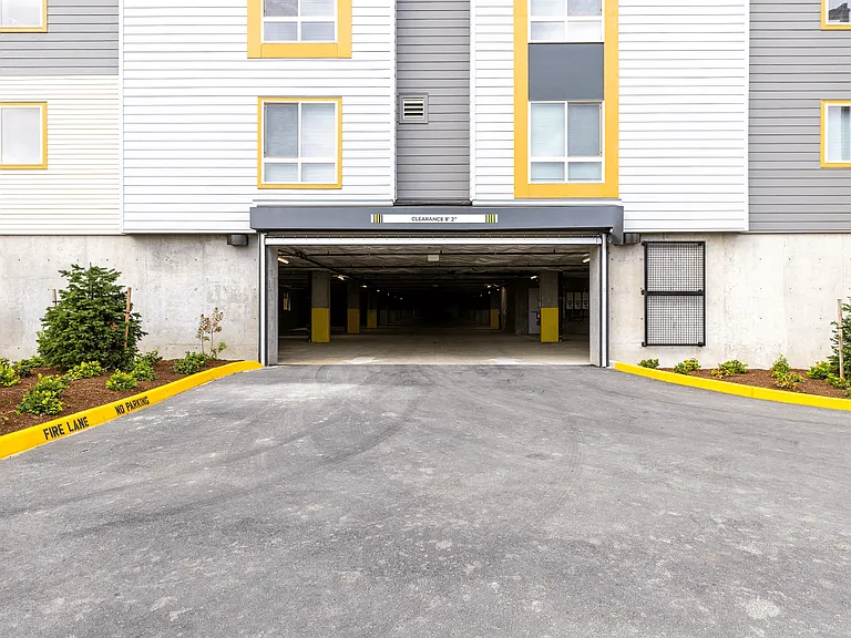 Parking Garage Entrance