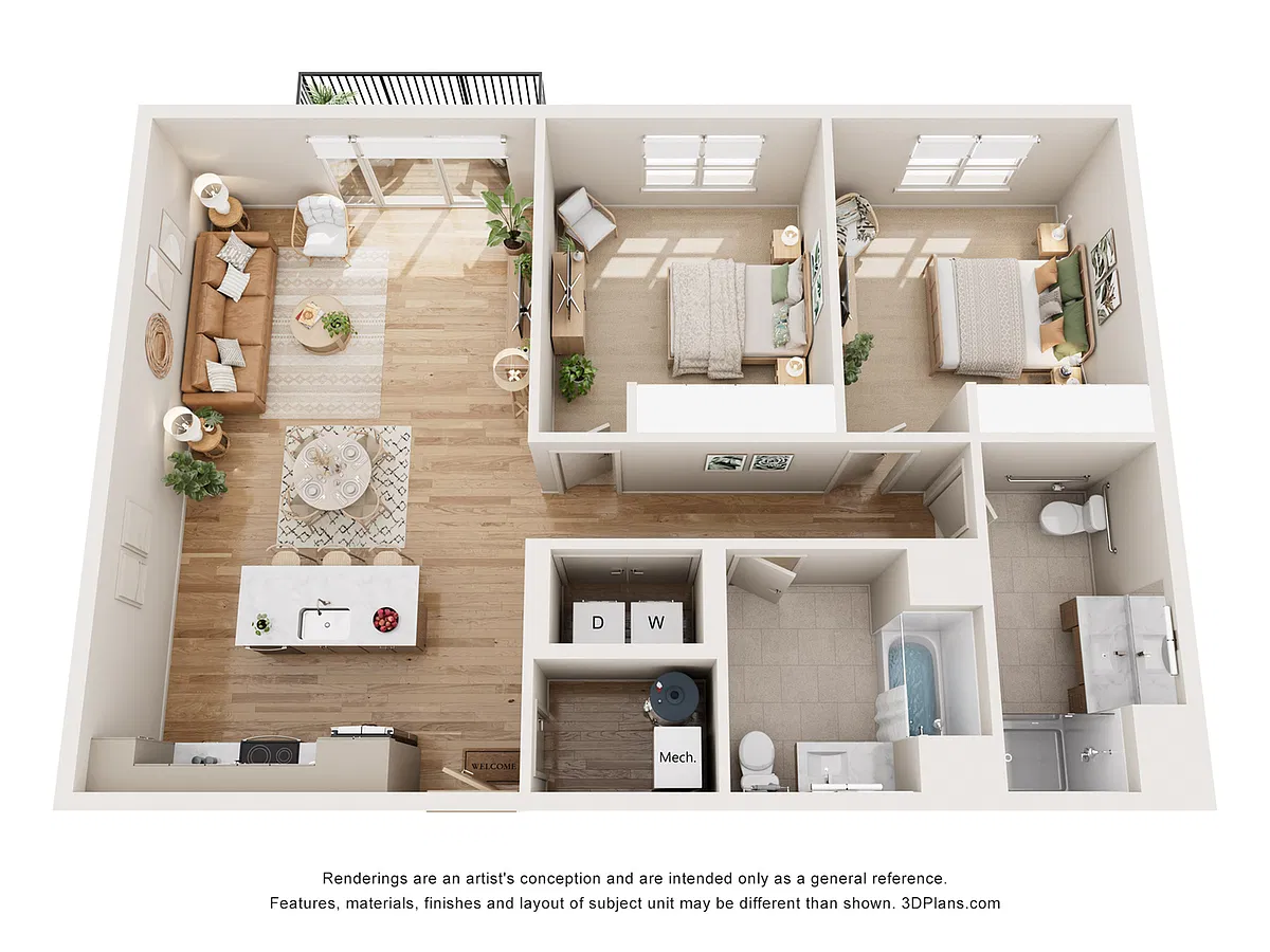Floor plan Trillium