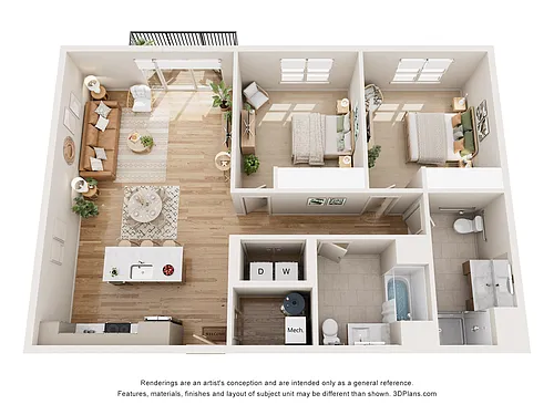 Floor plan Trillium