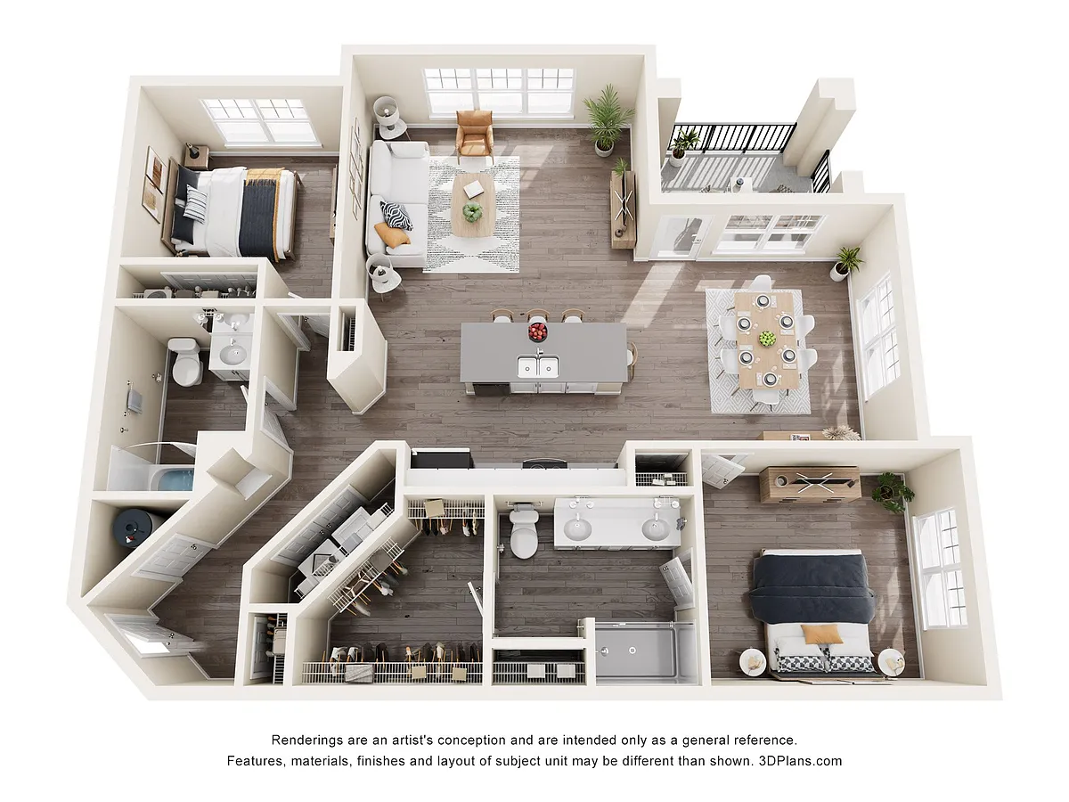 Floor plan The Elmhurst