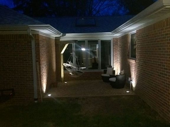 Outdoor seating area